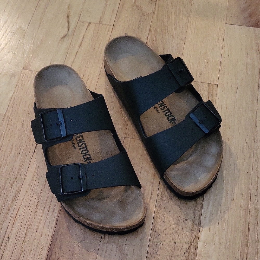 Birkenstock Black Double Strap Sandals